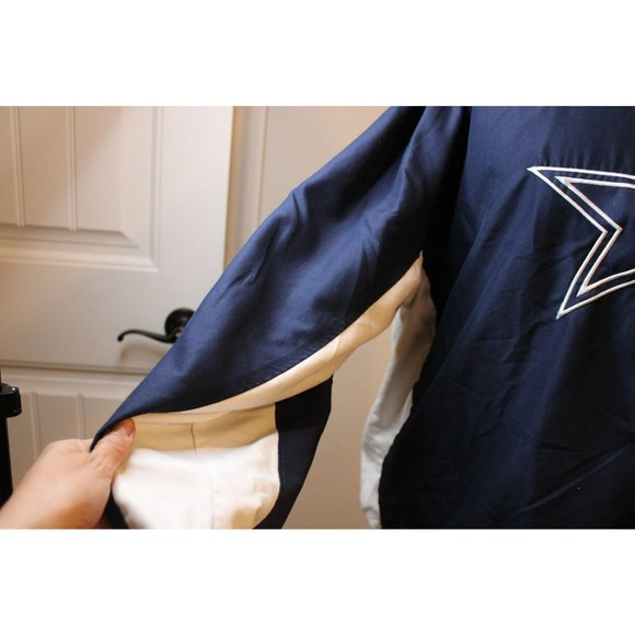 Dallas Cowboys XL pullover/jacket w/ blue embroidered star - Picture 4 of 7